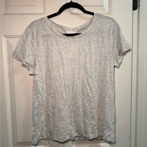 H&M Light Gray Short Sleeve Tee